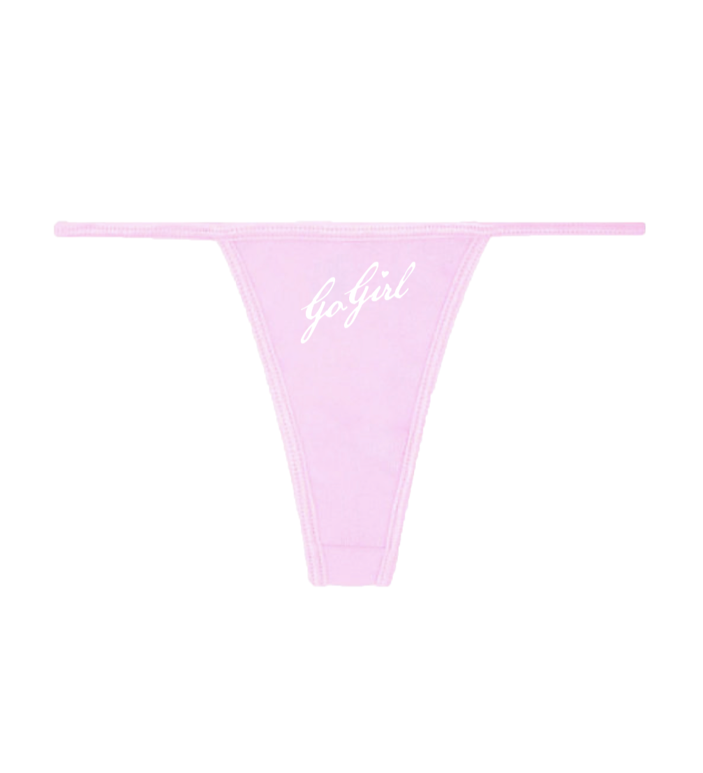 “Go Girl” thong