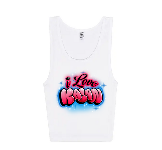 I Love Kalan women’s tank top